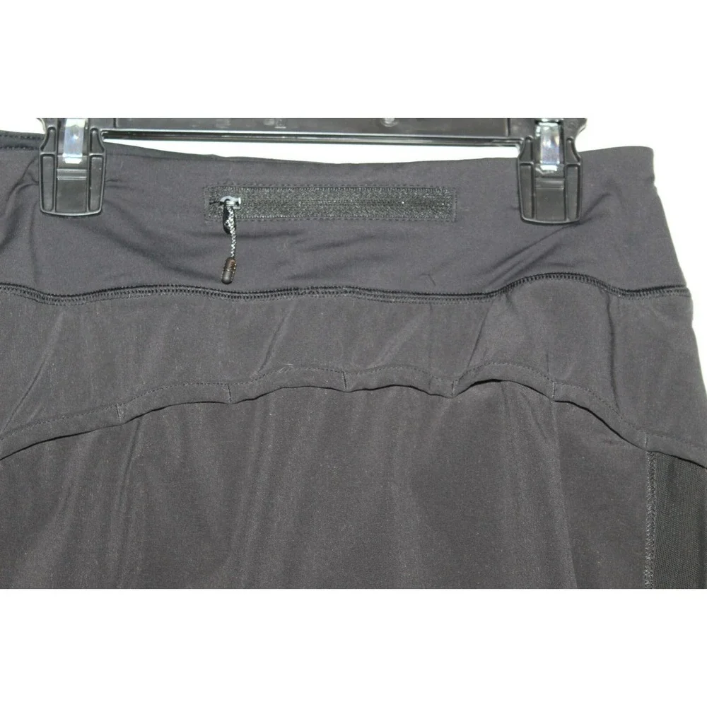 Lululemon Hotty Hot Skirt Skort Shorts Black 4 Way Stretch Women's Size 2 H14792 - Picture 10 of 16